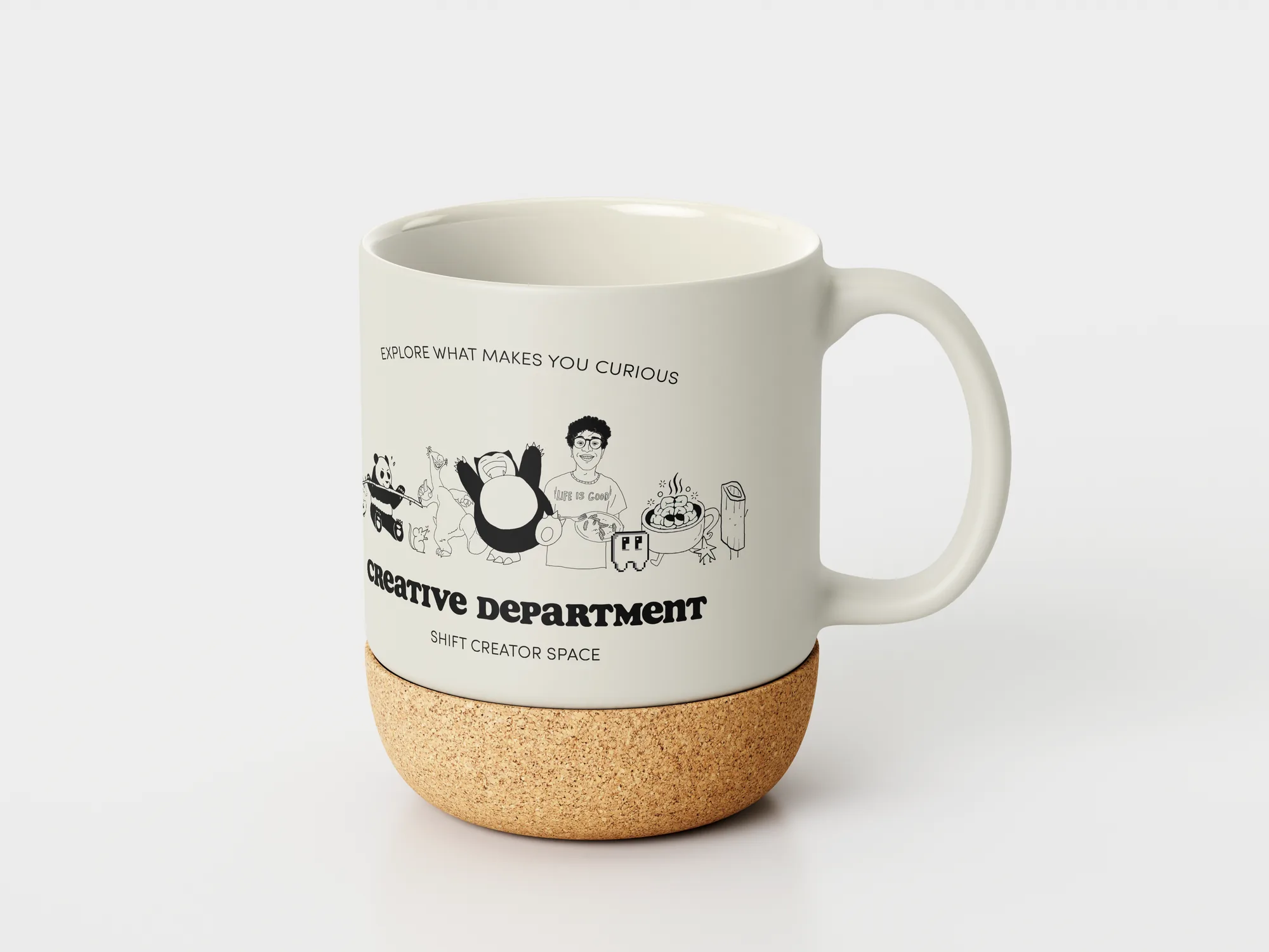 Shift mug mockup
